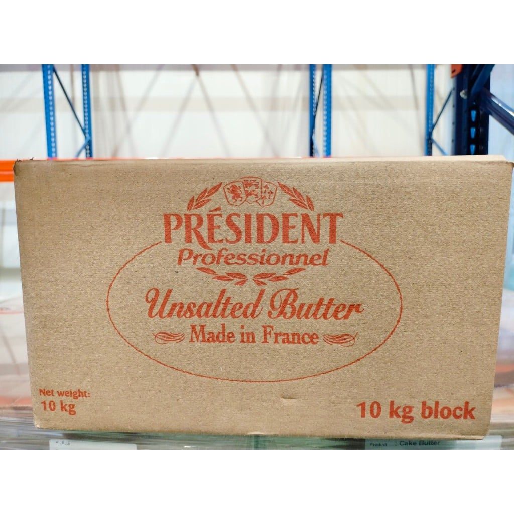  Bơ lạt President nguyên thùng 10kg 