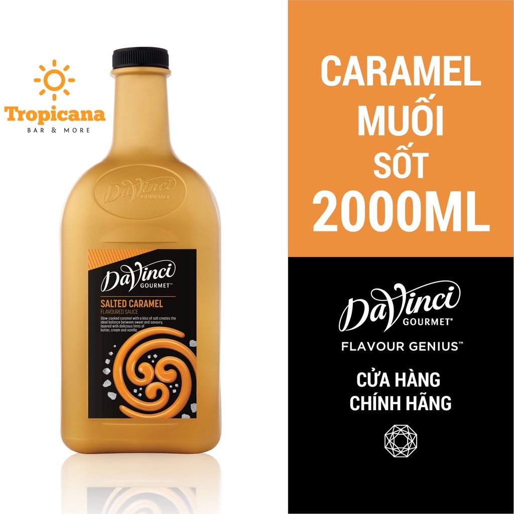  Sốt Sauce Davinci Gourmet đủ vị - Chai 2L 