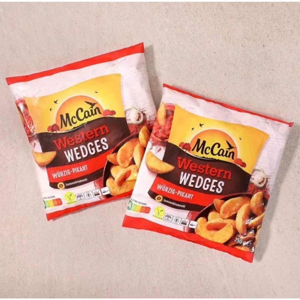  Khoai Tây Đông Lạnh Cắt Múi Western Wedges McCain -Túi 750g 