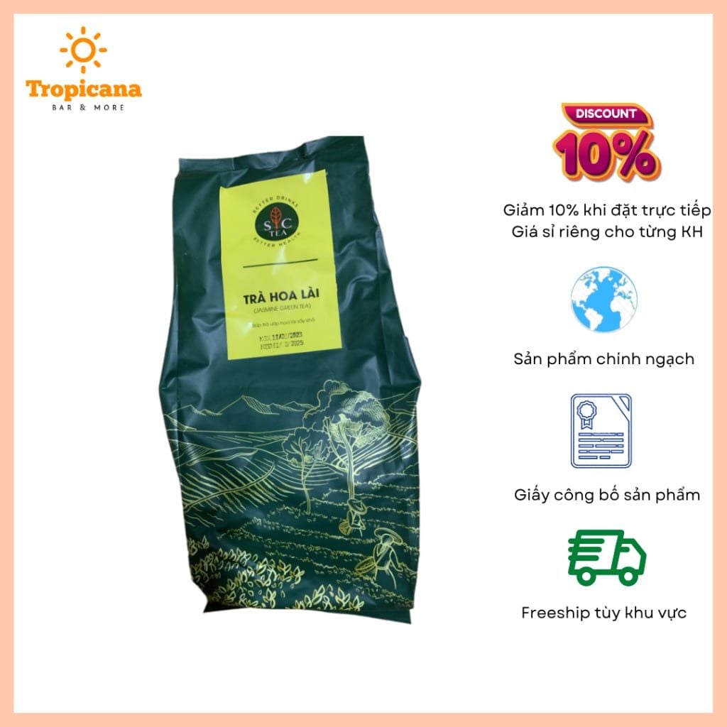  Trà Hoa Lài STC - Gói 500g 