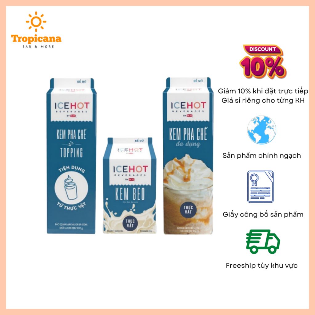  Kem Béo Thực Vật Rich Base On Top 