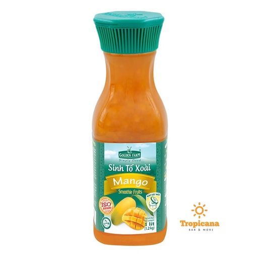  Sinh Tố Golden Farm Đủ mùi - Chai 1L 