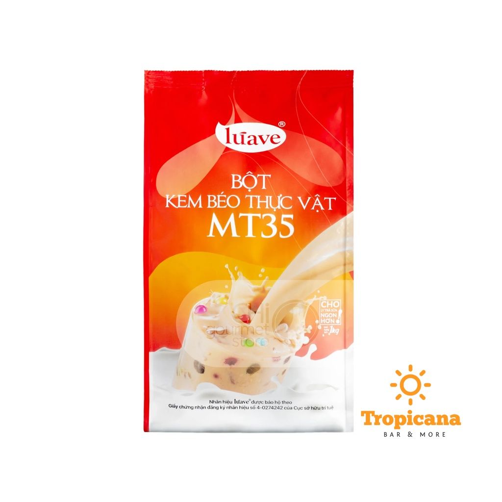  Bột Kem Béo Thực Vật MT35 Luave - Gói 1kg 