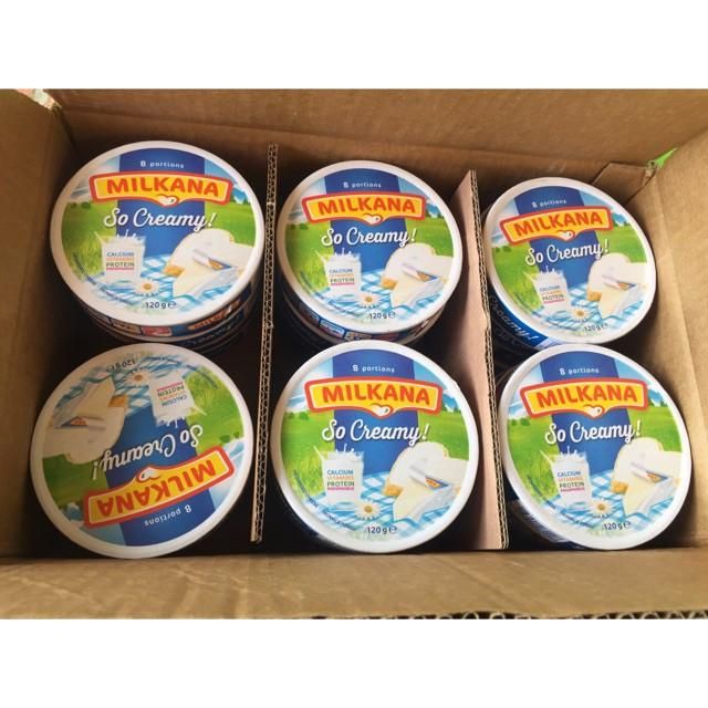  Phô mai đã chế biến Milkana 120g 