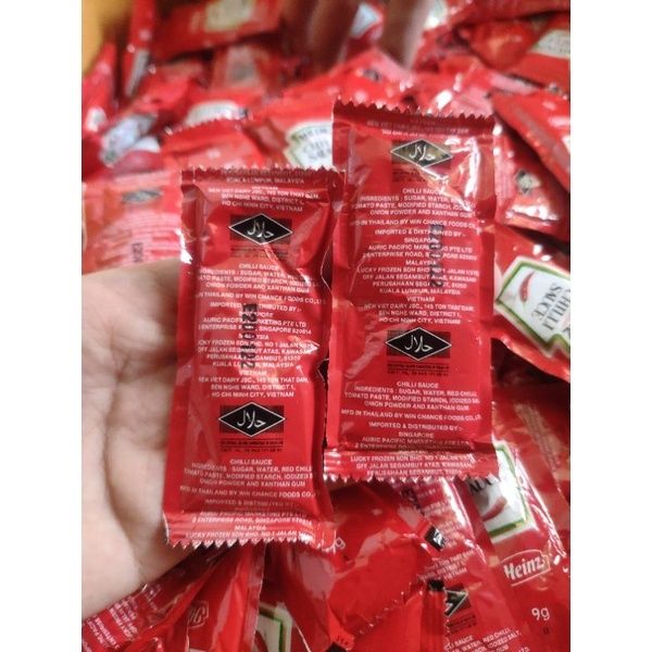  Tương ớt Heinz - Gói 9gr & Chai 300ml 