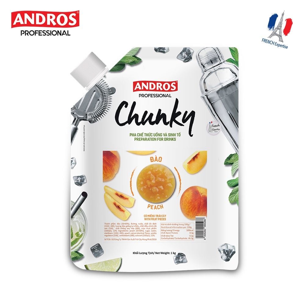  Mứt Trái Cây Chunky - Gói 1Kg 
