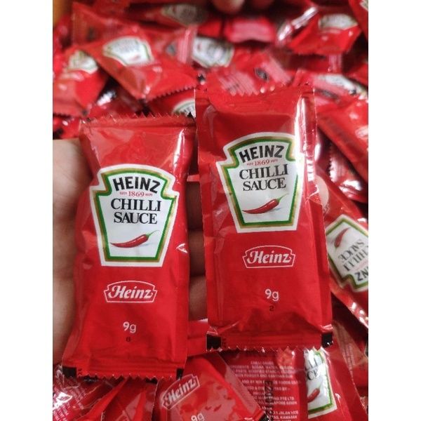  Tương ớt Heinz - Gói 9gr & Chai 300ml 