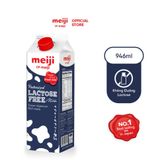  Sữa Tươi Thanh Trùng Meiji Nhật vị không đường Lactose - Hộp 946ml 