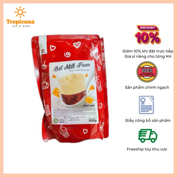  Bột Milk Foam Phô Mai DP Food - Bịch 500gr 