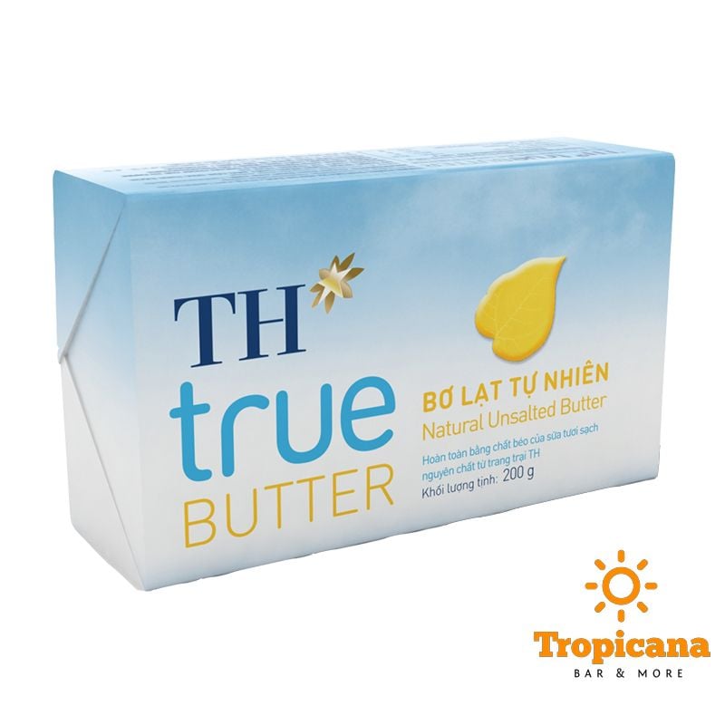  Bơ lạt TH - Khối 200gr [GIẢM 10% KHI ĐẶT HÀNG TRỰC TIẾP] 