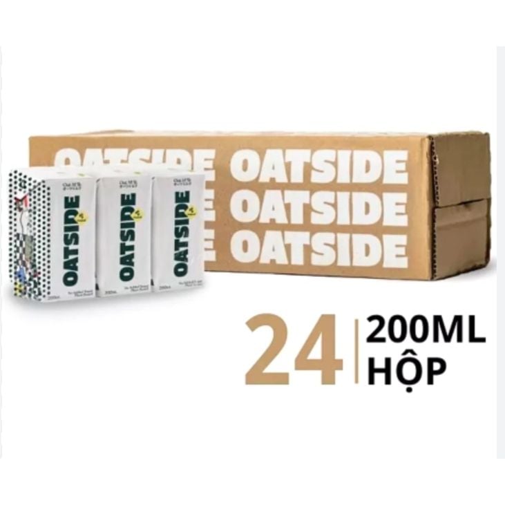  Sữa Yến Mạch OATSIDE Barista Oat Milk - Thùng 24 hộp 200ml 
