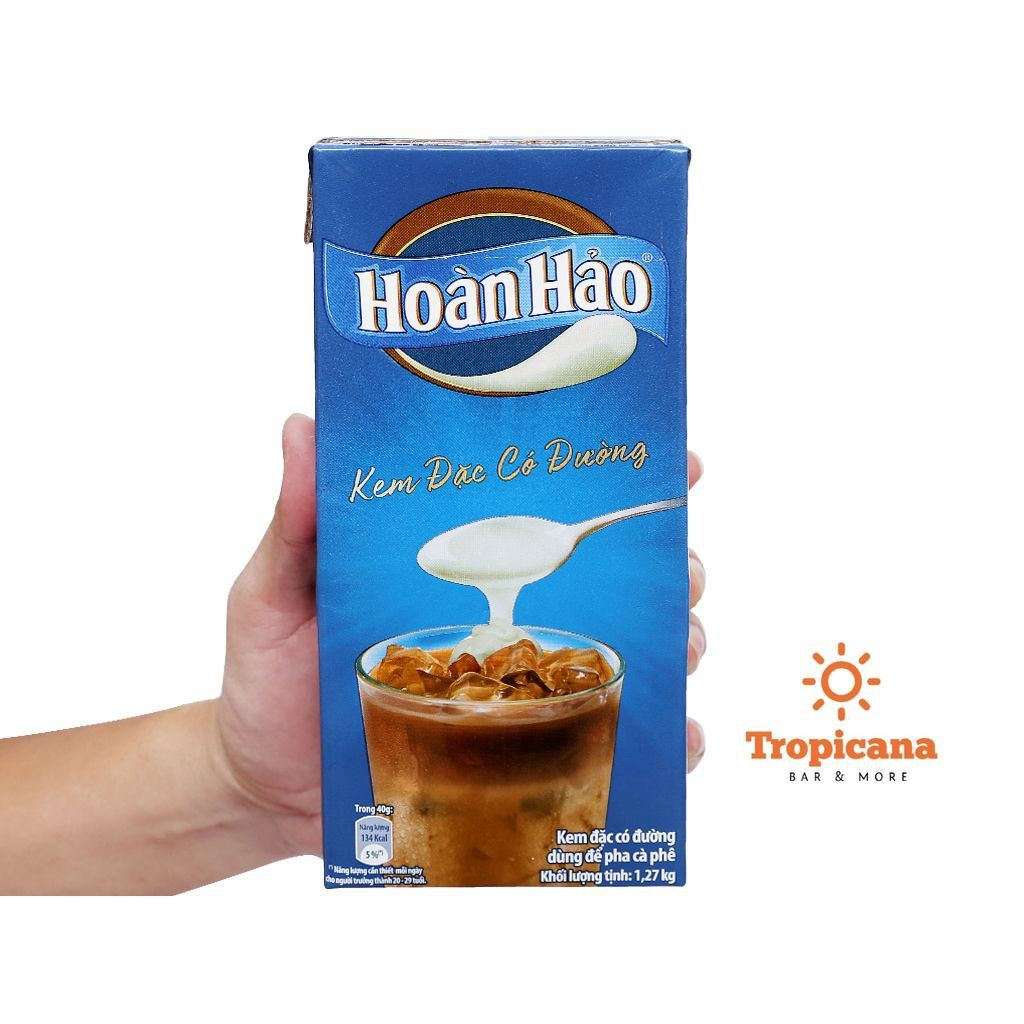  Sữa đặc có đường Hoàn Hảo hộp giấy - 1.270g 