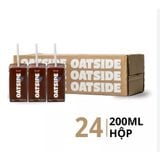 Sữa Yến Mạch OATSIDE Chocolate Oat Milk - Hộp 200ml 