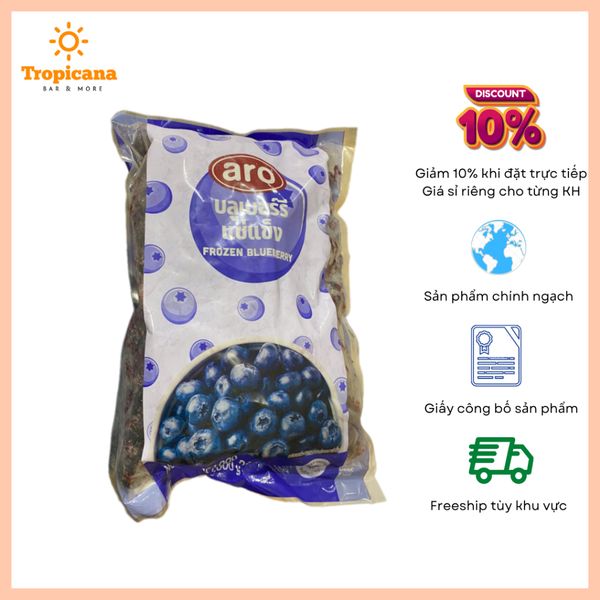  Việt Quất Đông Lạnh Aro - 1kg 