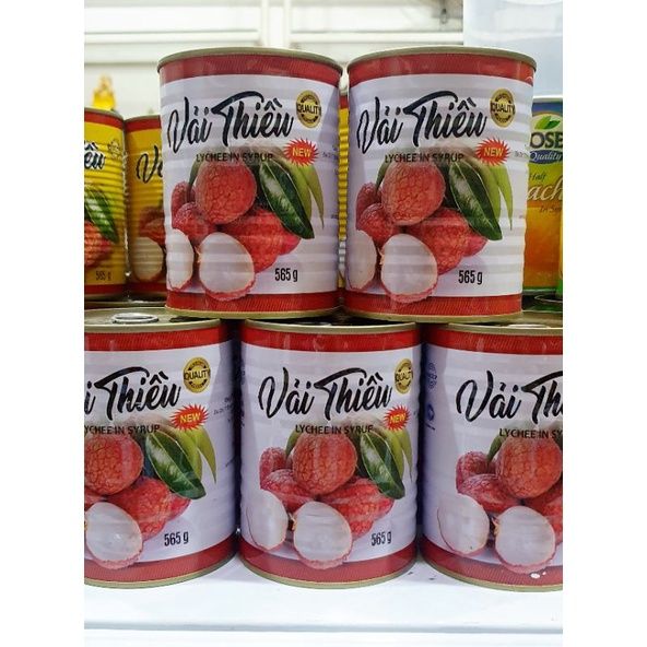  Vải ngâm Food Club cao cấp - Lon 565gr 