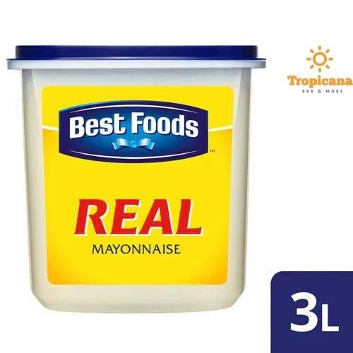  Best Foods Real - Xốt Mayonnaise 3L 