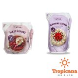  COMBO Whipping Tatua 1L và Mascarpone Cheese 500g - Nguyên liệu làm bánh Tiramisu 