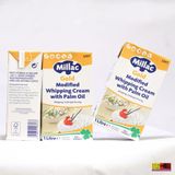  Kem tươi whipping cream Millac Gold - Hộp 1L 