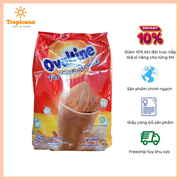  Bột Ovaltine - Hủ 400g & Gói 1kg 
