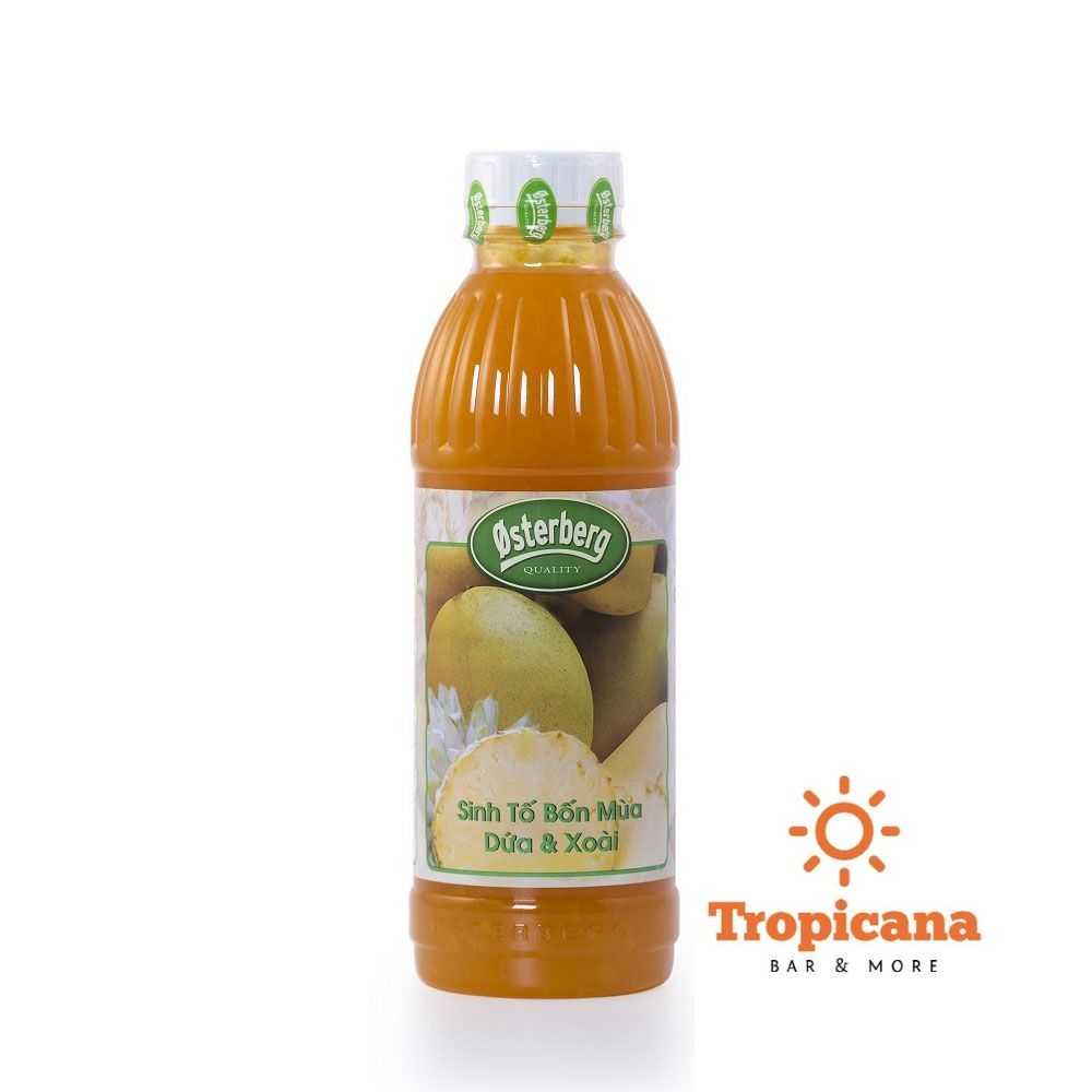  Sinh tố Osterberg đủ mùi (Mix vị) – chai 1L 