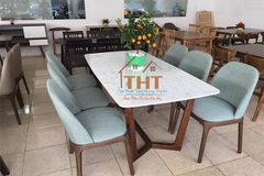 Bàn Ăn Concorde phong cách Châu Âu