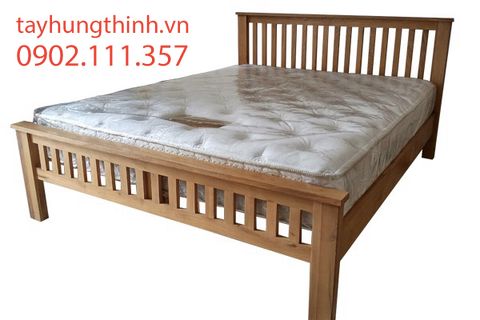 Giường nan sồi mỹ xuất khẩu