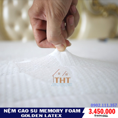 Nệm memory foam golden latex