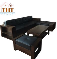 Sofa Gỗ Sồi Mỹ Nhận khẩu