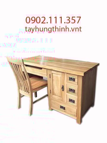 Bàn Làm Việc gỗ sồi mỹ