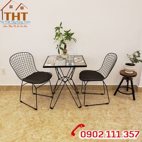 Set bàn ghế cafe (1 bàn 2 ghế)