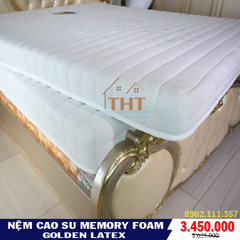 Nệm memory foam golden latex