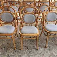 Ghế Thonet đan mây