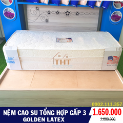 Nệm cao su tổng hợp gấp 3