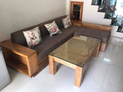 Sofa gỗ sồi mỹ.