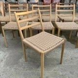 Ghế holland gỗ ash đan dây