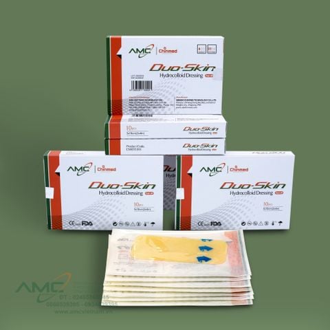 DUO-SKIN Hydrocolloid dressing (Post-OP) 5x10cm (Băng dán Duo-Skin Hydocolloid 5x10cm)