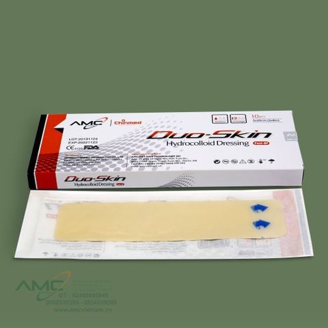 DUO-SKIN Hydrocolloid dressing (Post-OP) 5x20cm (Băng dán Duo-Skin Hydocolloid 5x20cm)