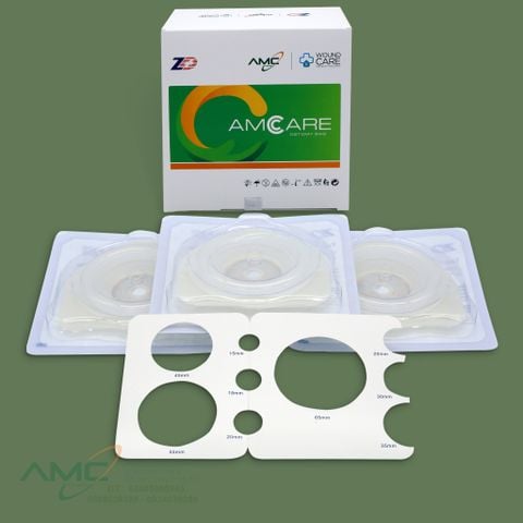 Đế lồi hậu môn nhân tạo 2 mảnh cao cấp AMCARE (mã sản phẩm 22140)