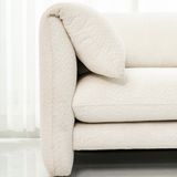  Sofa Doris, 3 Chỗ Ngồi, Màu Trắng 