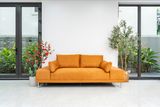  Sofa Henry, 3 Chỗ Ngồi, Màu Cam Đất 