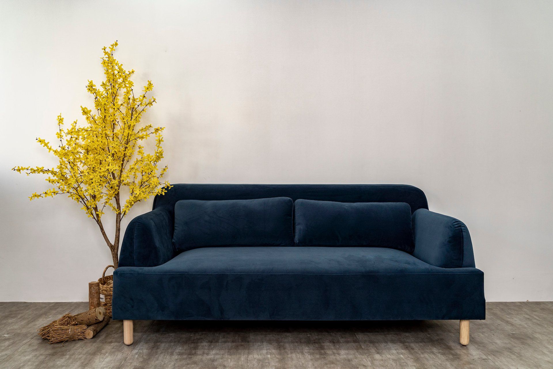  Sofa Sen, 3 Chỗ Ngồi 