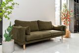  Sofa Acacia, 3 Chỗ Ngồi, Màu Xanh Rêu 