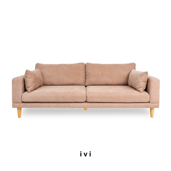  Sofa Acacia, 3 Chỗ Ngồi, Màu Nâu Sáng 