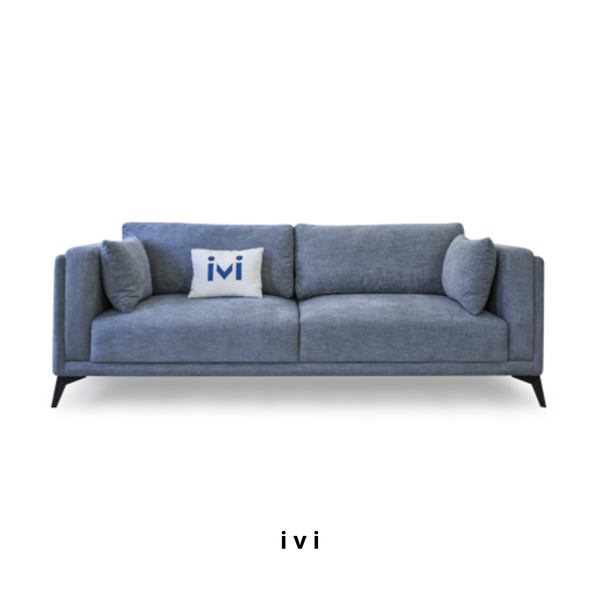  Sofa Calm, 3 Chỗ Ngồi, Màu Xám 