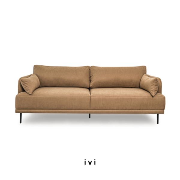  Sofa Con Voi, 3 Chỗ Ngồi, Màu Nâu 