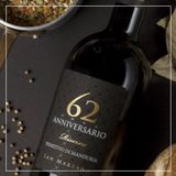  VANG ĐỎ Ý 62 ANNIVERSARIO PRIMITIVO DI MANDURIA RISERVA 