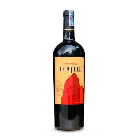  VANG ĐỎ Ý LUCATELLI SANGIOVESE 