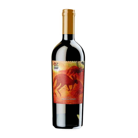  VANG ĐỎ ÚC OZ STAMP SHIRAZ LIMITED EDITION 