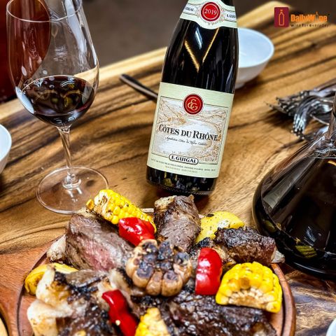  VANG ĐỎ PHÁP E.GUIGAL COTES DU RHONE VIN ROUGE 2019 