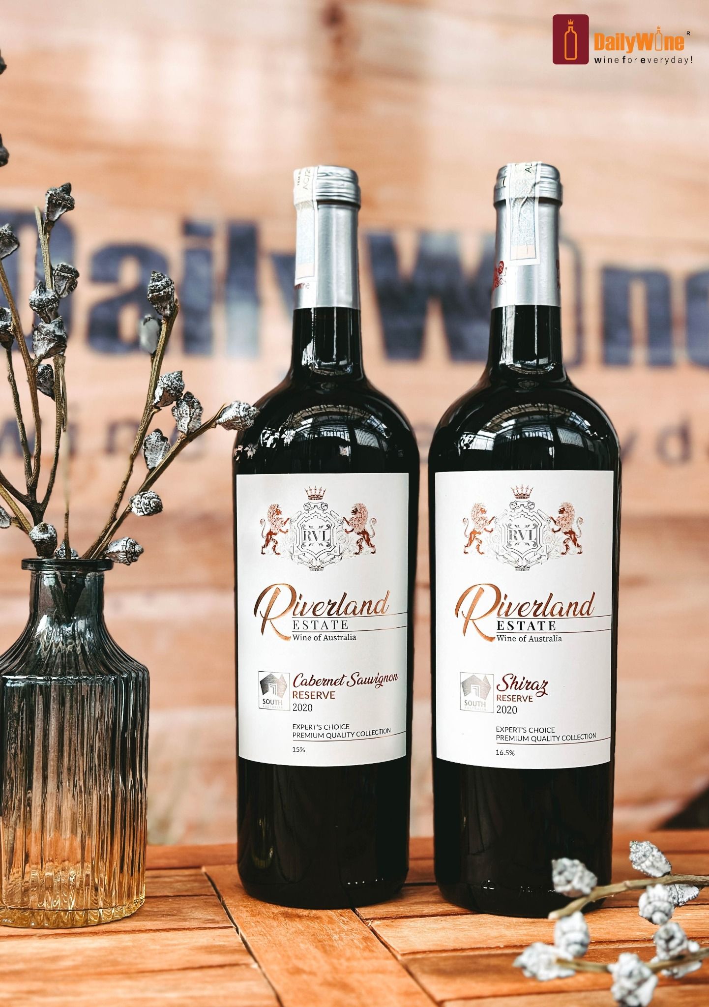 VANG ĐỎ ÚC RIVERLAND ESTATE RESERVE SAUVIGNON Dailywine Vang ngon mỗi ngày